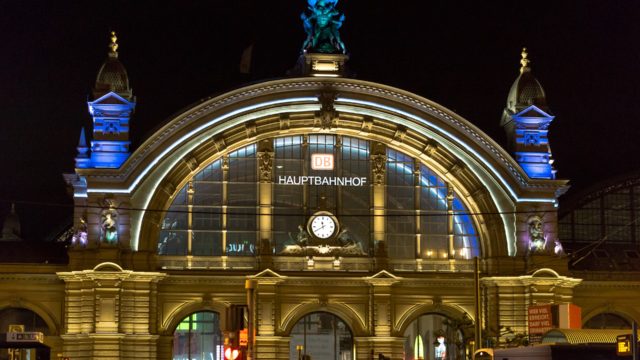 Frankfurt railway station Germany Europe trip tour travel vacations