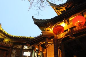 Traditional building chinese chengdu china travel vacations
