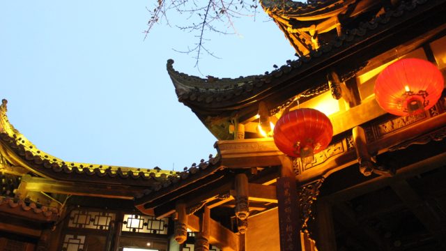 Traditional building chinese chengdu china travel vacations