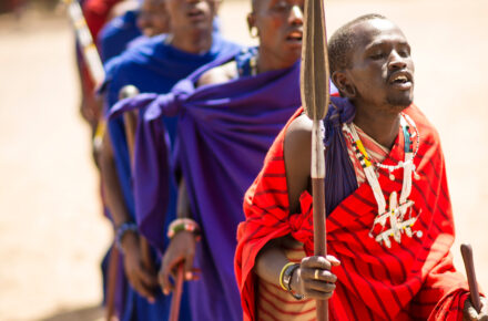 Masai Tribe dance