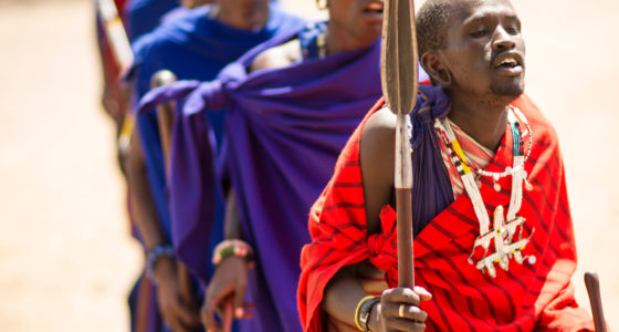 Masai Tribe dance