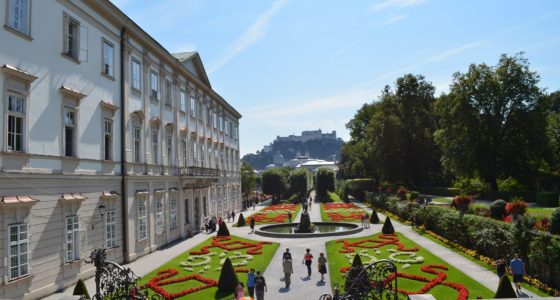 Mirabell Garden Austria Salzburg trip travel tour vacations