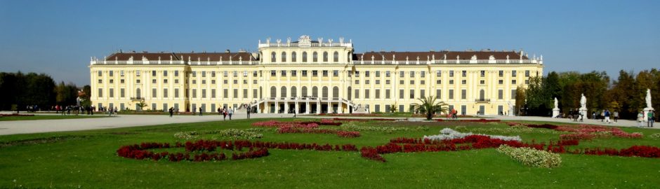 Schobrunn Palaace Vienna Austria trip travel tour vacations Europe