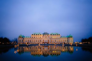 Belvedere palace Vienna Austria Europe travel trip tour vacations