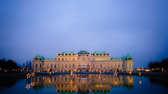 Belvedere palace Vienna Austria Europe travel trip tour vacations