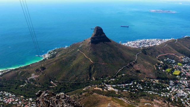 Table top mountain cape town south africa trip tour travel vacations
