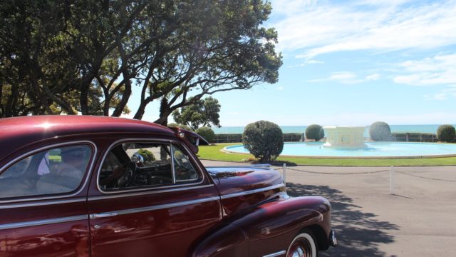 A Classic car in Napier New Zealand